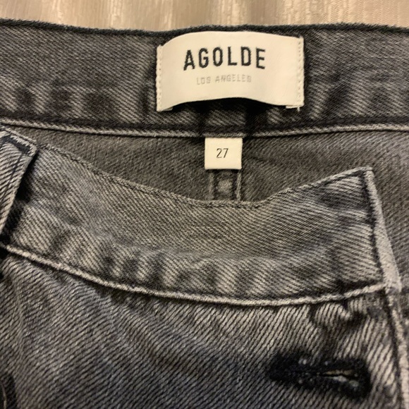 AGOLDE • Criss Cross Jean in Synchronize - Picture 6 of 16